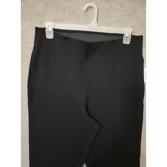 Old Navy Stevie Skinny Ankle Pants Women XL Tall Black Ponte Knit Seam Front NEW - Picture 5 of 8